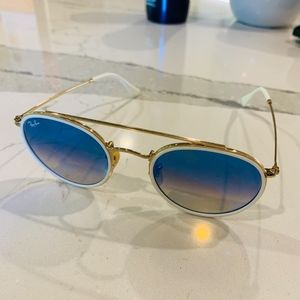 Ray-Ban Round Double Bridge Sunglasses